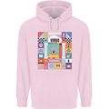 A Vibrant Virgo Zodiac Star Sign Childrens Kids Hoodie Light Pink