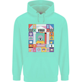 A Vibrant Virgo Zodiac Star Sign Childrens Kids Hoodie Peppermint