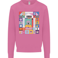 A Vibrant Virgo Zodiac Star Sign Mens Sweatshirt Jumper Azalea