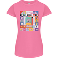 A Vibrant Virgo Zodiac Star Sign Womens Petite Cut T-Shirt Azalea