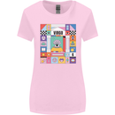 A Vibrant Virgo Zodiac Star Sign Womens Wider Cut T-Shirt Light Pink