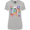 A Vibrant Virgo Zodiac Star Sign Womens Wider Cut T-Shirt Sports Grey