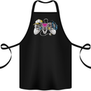A Video Game Console Controller Cotton Apron 100% Organic Black