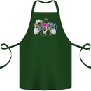 A Video Game Console Controller Cotton Apron 100% Organic Forest Green