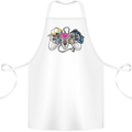 A Video Game Console Controller Cotton Apron 100% Organic White