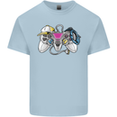 A Video Game Console Controller Kids T-Shirt Childrens Light Blue