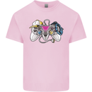 A Video Game Console Controller Kids T-Shirt Childrens Light Pink
