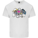 A Video Game Console Controller Kids T-Shirt Childrens White