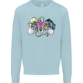 A Video Game Console Controller Mens Sweatshirt Jumper Light Blue