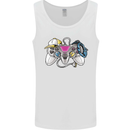 A Video Game Console Controller Mens Vest Tank Top White