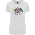 A Video Game Console Controller Womens Wider Cut T-Shirt White