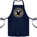 A Viking Man Cotton Apron 100% Organic Navy Blue