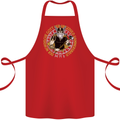 A Viking Man Cotton Apron 100% Organic Red