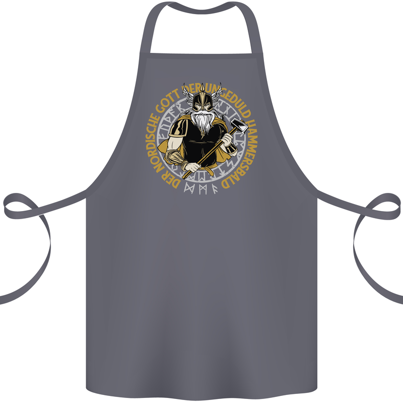 A Viking Man Cotton Apron 100% Organic Steel