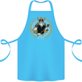 A Viking Man Cotton Apron 100% Organic Turquoise