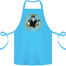 A Viking Man Cotton Apron 100% Organic Turquoise