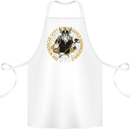 A Viking Man Cotton Apron 100% Organic White