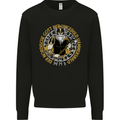 A Viking Man Kids Sweatshirt Jumper Black