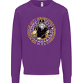 A Viking Man Kids Sweatshirt Jumper Purple
