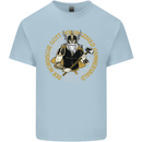 A Viking Man Kids T-Shirt Childrens Light Blue
