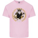 A Viking Man Kids T-Shirt Childrens Light Pink