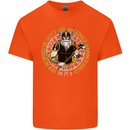A Viking Man Kids T-Shirt Childrens Orange