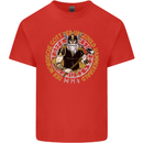 A Viking Man Kids T-Shirt Childrens Red