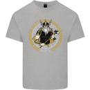 A Viking Man Kids T-Shirt Childrens Sports Grey