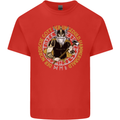 A Viking Man Mens Cotton T-Shirt Tee Top Red