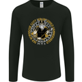 A Viking Man Mens Long Sleeve T-Shirt Black