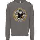 A Viking Man Mens Sweatshirt Jumper Charcoal