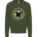 A Viking Man Mens Sweatshirt Jumper Forest Green