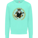 A Viking Man Mens Sweatshirt Jumper Peppermint