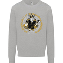A Viking Man Mens Sweatshirt Jumper Sports Grey