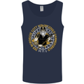 A Viking Man Mens Vest Tank Top Navy Blue