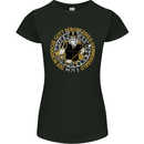 A Viking Man Womens Petite Cut T-Shirt Black