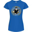 A Viking Man Womens Petite Cut T-Shirt Royal Blue
