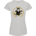 A Viking Man Womens Petite Cut T-Shirt Sports Grey