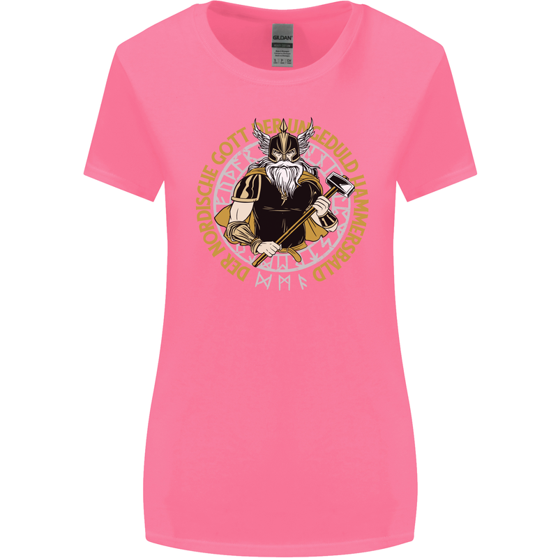 A Viking Man Womens Wider Cut T-Shirt Azalea
