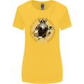 A Viking Man Womens Wider Cut T-Shirt Yellow