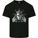 A Viking Shield Maiden Mens Cotton T-Shirt Tee Top Black