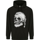 A Viking Skull Childrens Kids Hoodie Black