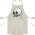 A Viking Skull Cotton Apron 100% Organic Natural