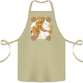 A Viking With a Hammer Thor Tribal Valhalla Cotton Apron 100% Organic Khaki