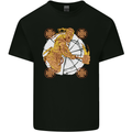 A Viking With a Hammer Thor Tribal Valhalla Kids T-Shirt Childrens Black