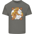 A Viking With a Hammer Thor Tribal Valhalla Kids T-Shirt Childrens Charcoal