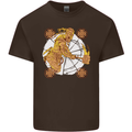 A Viking With a Hammer Thor Tribal Valhalla Kids T-Shirt Childrens Chocolate