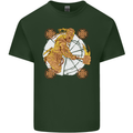A Viking With a Hammer Thor Tribal Valhalla Mens Cotton T-Shirt Tee Top Forest Green
