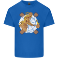 A Viking With a Hammer Thor Tribal Valhalla Mens Cotton T-Shirt Tee Top Royal Blue