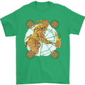 A Viking With a Hammer Thor Tribal Valhalla Mens T-Shirt Cotton Gildan Irish Green